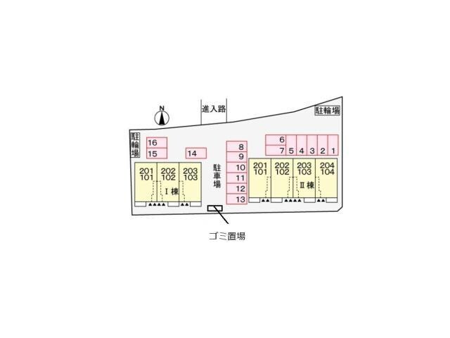 メゾン　ド　グレースEAST2の物件外観写真