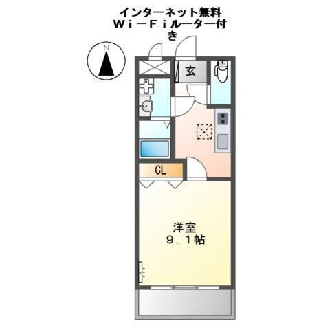 物件間取画像