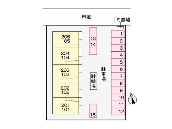 ボヌールメゾン都倉の物件外観写真