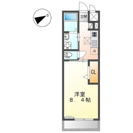 ファルコ土山の物件間取画像