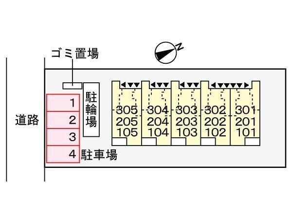メゾングレーヌ龍野町の物件外観写真