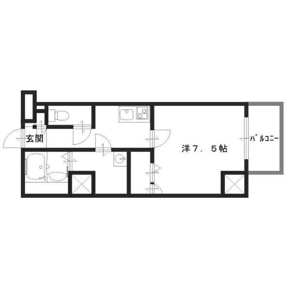 レジデンスM姫路の物件間取画像