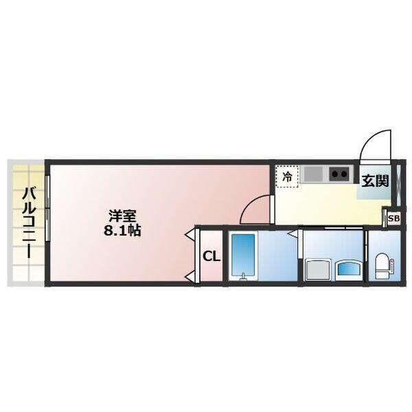 ALEGRIA姫路京口の物件間取画像