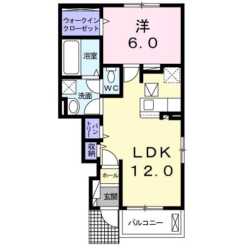 プルミエルBの物件間取画像
