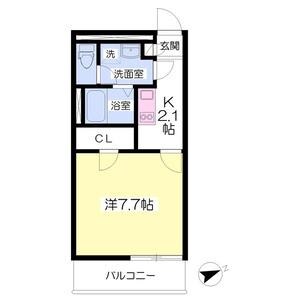 FORTUNE片田町の物件間取画像