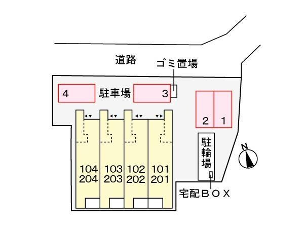 プラシードの物件外観写真