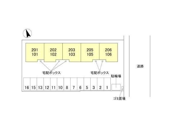 ヴィラーチェⅡの物件外観写真