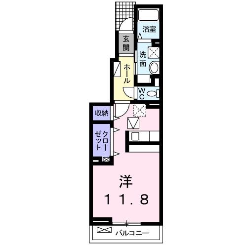 ヴァンベールⅡの物件間取画像