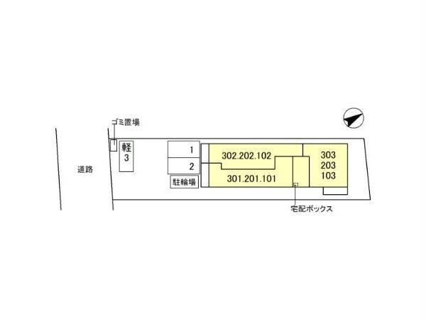 D－PLACE飾磨駅前の物件外観写真