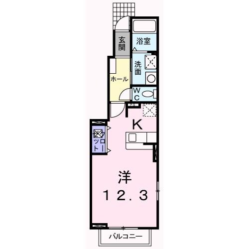 コンフォートの物件間取画像