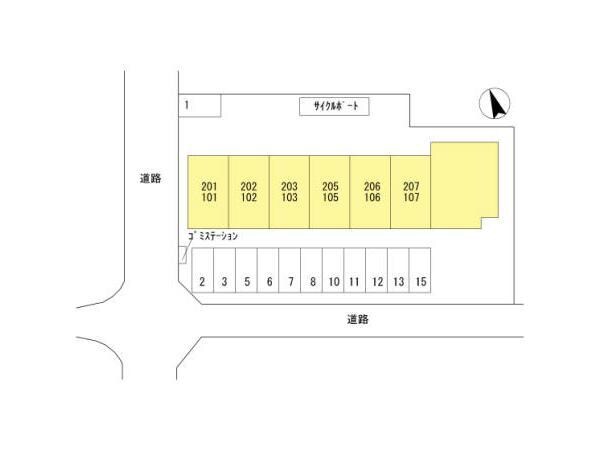 レイツコート柴田の物件外観写真