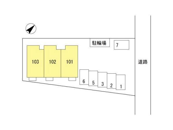 ジェントル手柄の物件外観写真