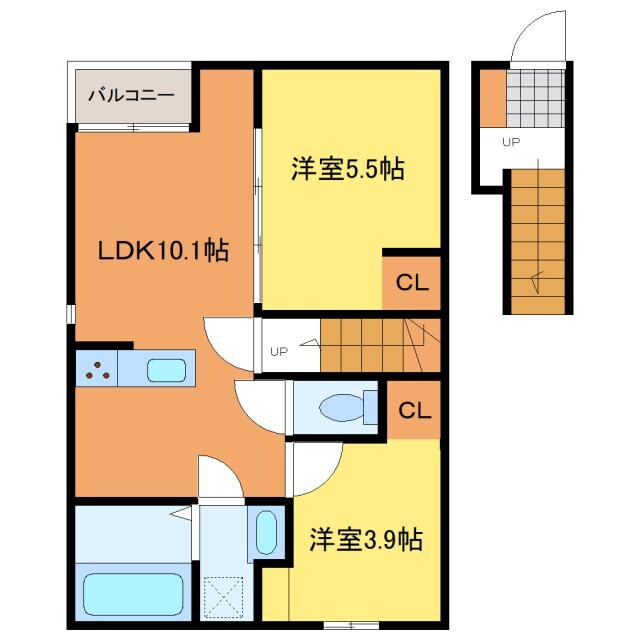 Rin bloomの物件間取画像