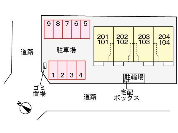 サニーレジデンスⅢの物件外観写真