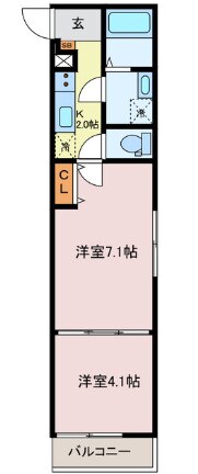 物件間取画像