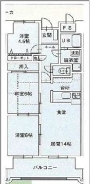 物件間取画像