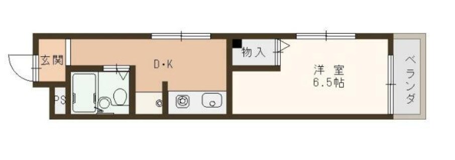 WITH ROSE元町の物件間取画像