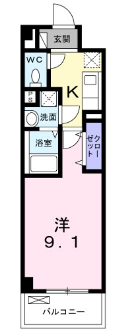 物件間取画像