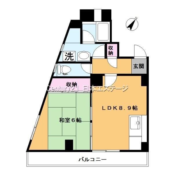 文栄マンションの物件間取画像