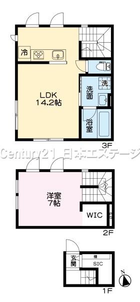 Ti Hus 中延（ティハスナカノブ）の物件間取画像