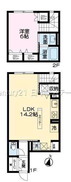 Ti Hus 中延（ティハスナカノブ）の物件間取画像