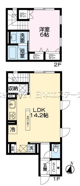 Ti Hus 中延（ティハスナカノブ）の物件間取画像