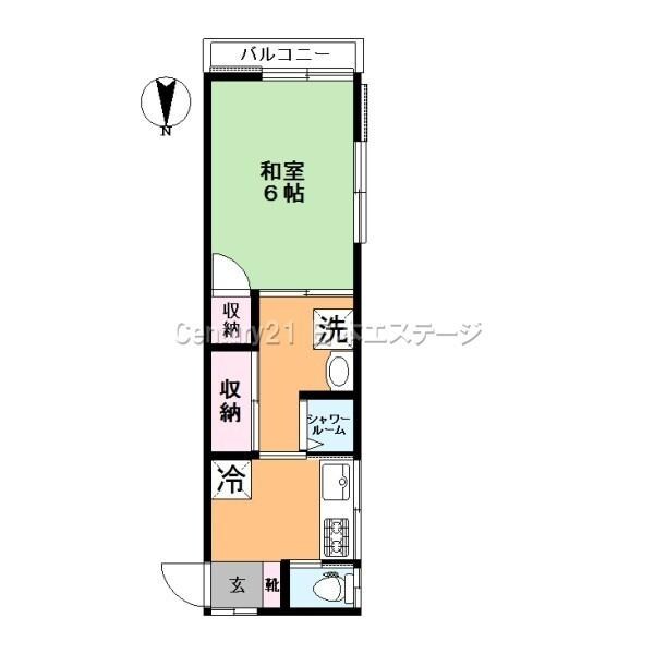 メゾン・ド・たけの物件間取画像