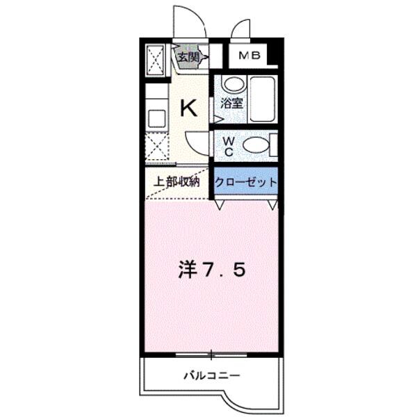 シェーンドルフ中津留の物件間取画像