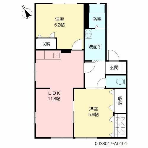 ステラパラッツォ　Ａの物件間取画像