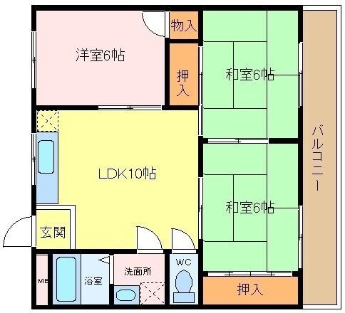 T・Mペガサスの物件間取画像
