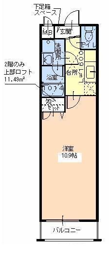 物件間取画像