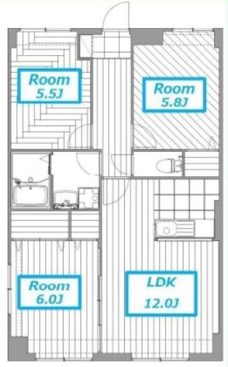 グランドマンション浅井1の物件間取画像