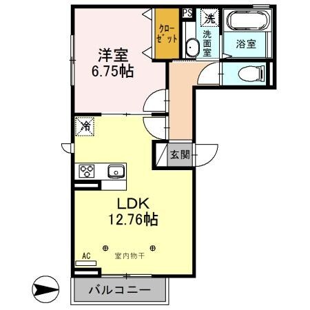 ル・ベリエの物件間取画像