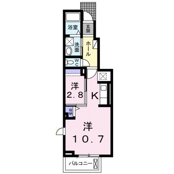 リライフ　１の物件間取画像