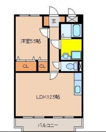 ドルミールＹＡＮＯの物件間取画像