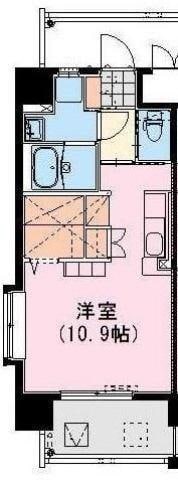 クロスワイズ神宮外苑イーストの物件間取画像