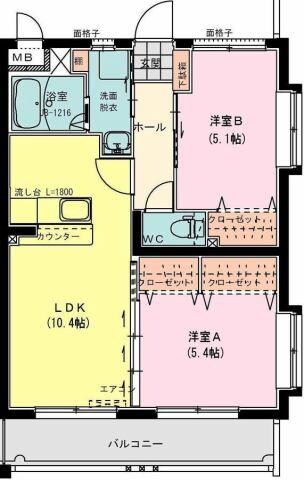 E i n sの物件間取画像