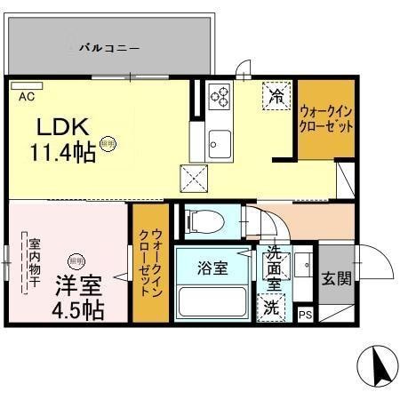 ルミネンスMTKの物件間取画像