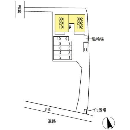 D-Resena松橋Nの物件外観写真