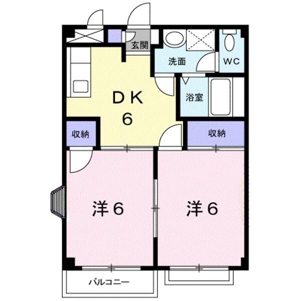 ハートフルスクエアの物件間取画像