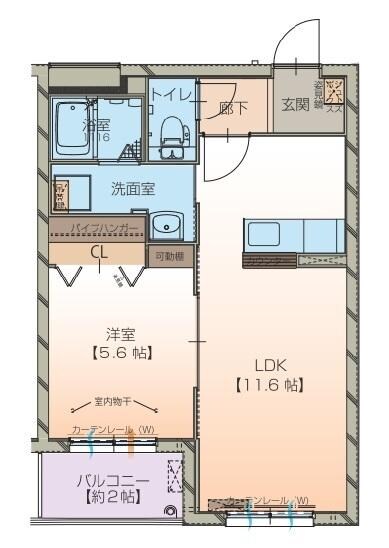 リブオータムの物件間取画像