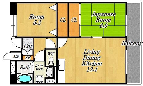 リージェンシー放出の物件間取画像