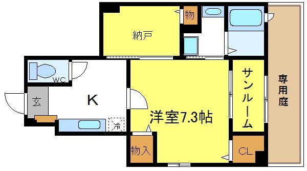 チェーロエテルノの物件間取画像