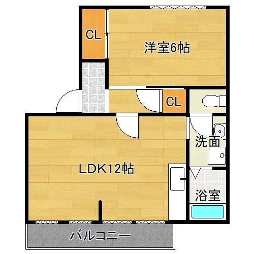 ガーデンハイツ高野台の物件間取画像