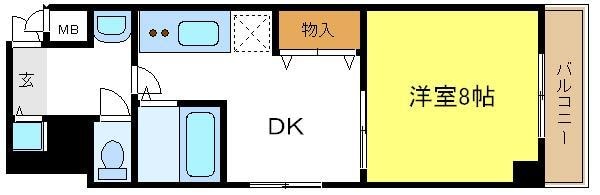 ワイレアの物件間取画像