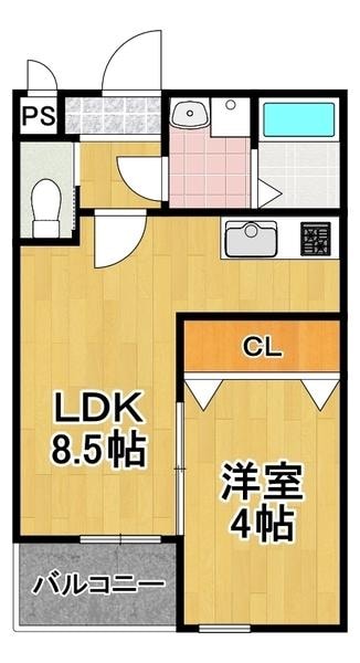 H-maison大正の物件間取画像