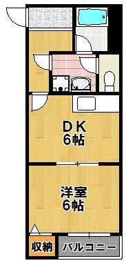 ベルメゾン大正の物件間取画像