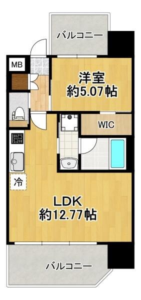 プレジオ大正（Aｒタイプ）の物件間取画像