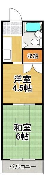物件間取画像