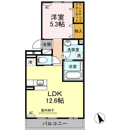 アプリコットの物件間取画像